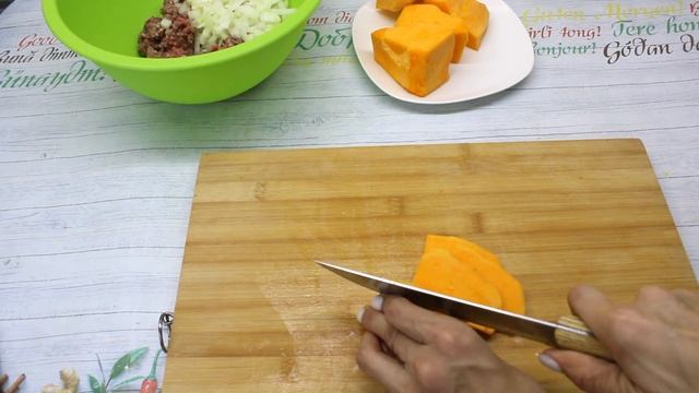 Самса с тыквой. Песочное тесто для самсы и пирогов.