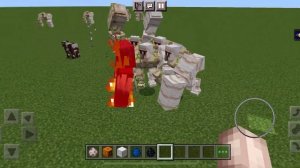 Mutant Golems VS Warden in Minecraft