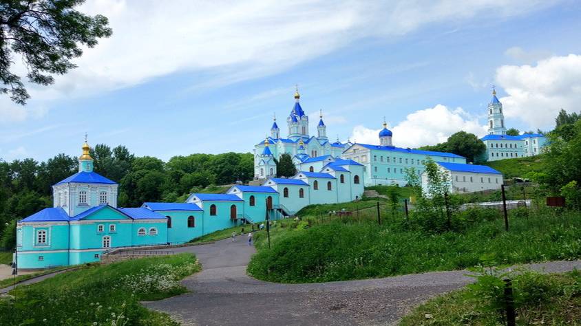 Курская область. Курская коренная Рождество-Богородичная пустынь смотреть онлайн