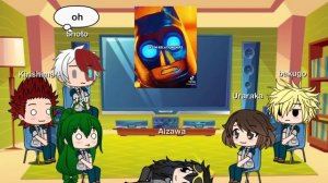 MHA react to deku as Batman 1/1