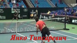 Теннис подача. Как выполняется подброс.Замедленная съемка.