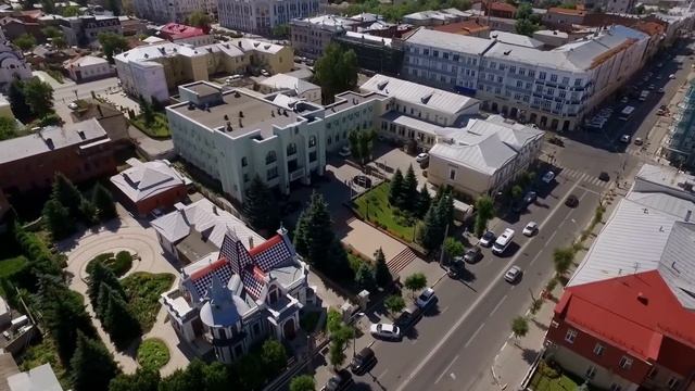 Samara, Aerial View of Russian City смотреть онлайн