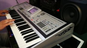 Ketron Audya 5.Стиль DJ Danse 3 - Bass, Live Gitar, Audio Drums Natural!!!