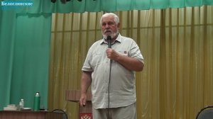 Владимир Жданов рассказал белоглинским школьникам о вреде алкоголя и курения