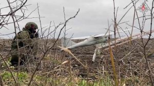 Боевая работа расчетов БПЛА «Орлан-10» ЦВО