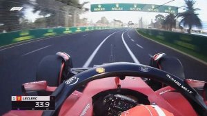 Charles Leclerc's Onboard Pole Lap 2022 Australian Grand Prix