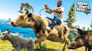 ГТА 5 МОДЫ КАК ПРИРУЧИТЬ ЖИВОТНЫХ! ОБЗОР МОДА В GTA 5! ИГРЫ ГТА МИР МОДОВ ВИДЕО ДЛЯ ДЕТЕЙ!