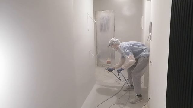 Безвоздушная покраска.