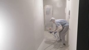 Безвоздушная покраска.