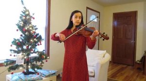 Carol of the Bells played on Violin by Gail