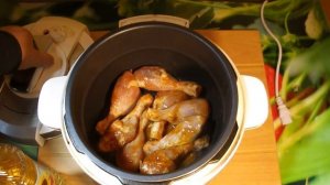 Куриный голень - барбекю в мультиварке