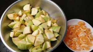Мандарины+яблоко, получаем бомбически вкусное варенье ??