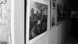 1980 год. Нижневартовск. Выставка́ работ первого выпуска Школы искусств.