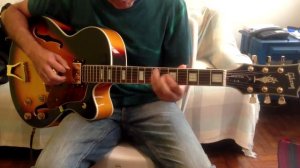 Guitar Comparison: Peerless Gigmaster Jazz vs. Gibson L5 copy from China vs. Gibson 175 original
