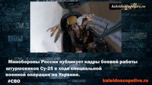 Минобороны России публикует кадры боевой работы штурмовиков Су-25 в ходе СВО