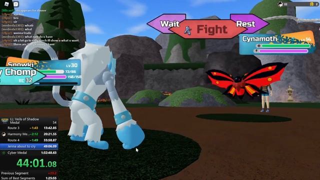 CYBER MEDAL SPEEDRUN Former WR (1:27:56) | ROBLOX LOOMIAN LEGACY смотреть онлайн