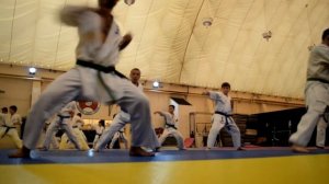 Экзамен на пояс Ашихара-каратэ. Часть 2( Ashihara-karate)