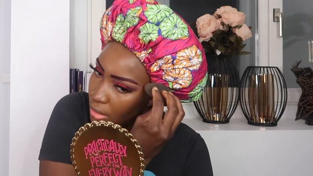 BIRTHDAY MAKEUP TUTORIAL / CROCHET BRAID SHORT HAIR смотреть онлайн