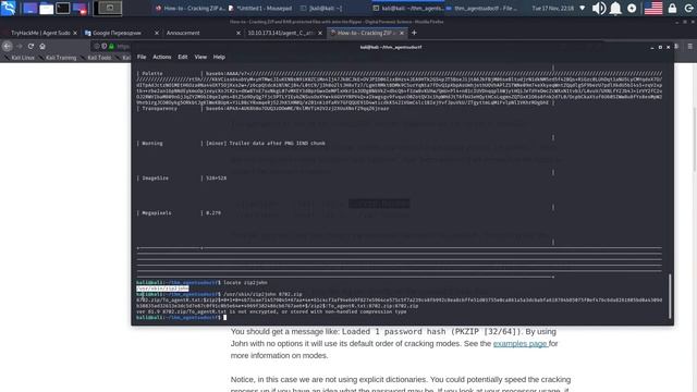 TryHackMe "Agent Sudo" Room (прохождение комнаты) смотреть онлайн