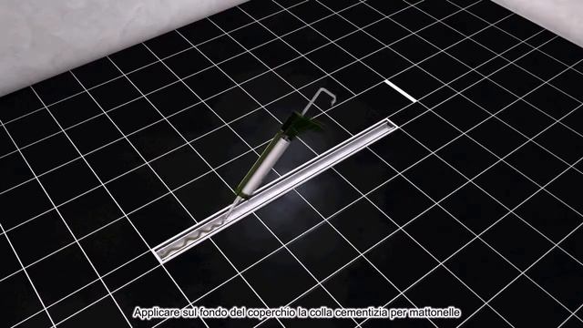 Установка душевого лотка Bonomini смотреть онлайн