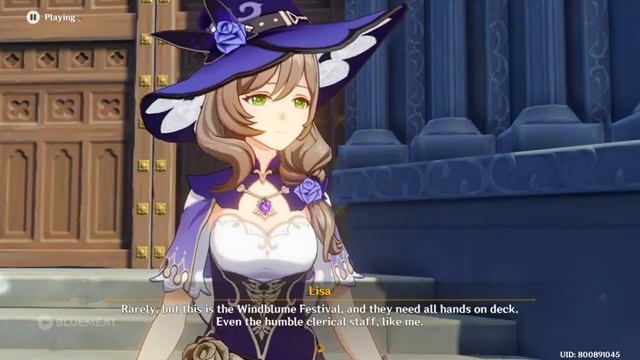 Lisa Really Loves to Tease Jean | Lisa x Jean Ship Genshin Impact смотреть онлайн