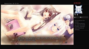 Nekopara pt3: getting the neko maids to strip for more service