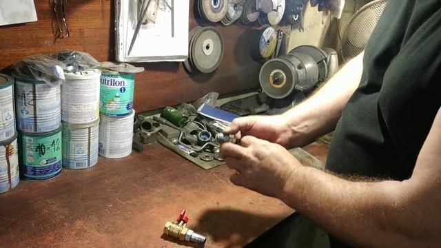 Как сделать сопло из свечи, для пескоструйного аппарата смотреть онлайн