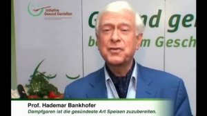 Prof. Bankhofer zu VS4001 Tefal VitaCuisine Dampfgarer