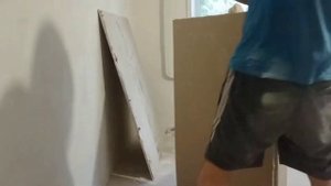 как сделать короб под батарею из гипсокортона