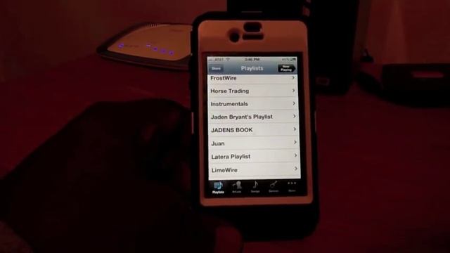 iTunes Match Demo - iPhone iPad Macbook Pro