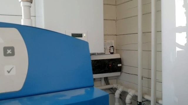 Отопление пеллетным и электро котлом, удаленное управление котлами Zont