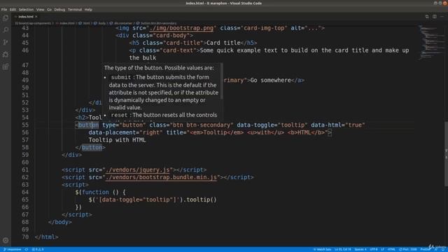 034 Использование компонентов Bootstrap смотреть онлайн