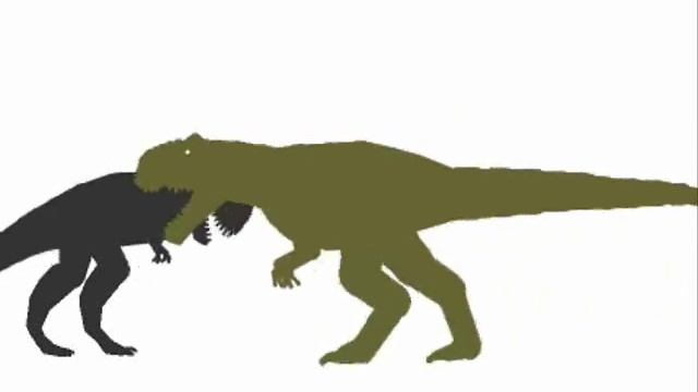Dinosaur Territories - Daspletosaurus vs Carcharodontosaurus