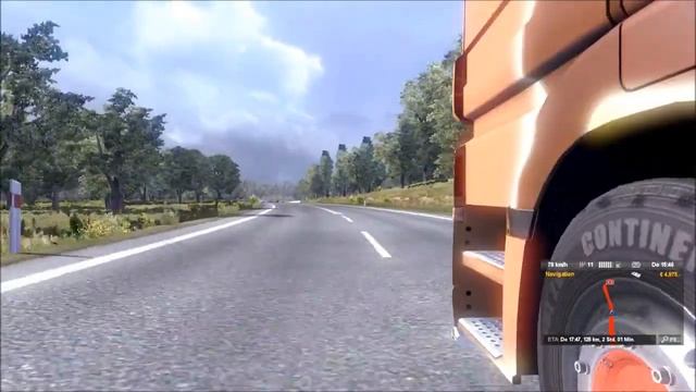 Euro Truck Simulator 2 Gameplay Poznan to Berlin Full смотреть онлайн