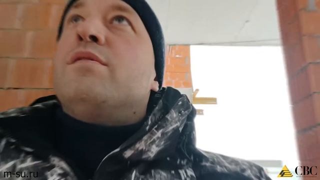 Экскурсия на объект - коробка коттеджа в КП "Певчее" смотреть онлайн