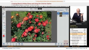 "Creating Black/ White Photo & Colorize" | Adobe Photoshop Elements 11 with Educator.com