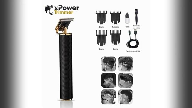 xPower Trimer Профессиональный триммер для стрижки бороды и волос в домашних условиях смотреть онлайн