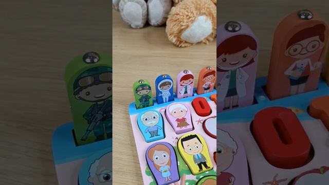 ЛеПеСиН Сортер для малышей деревянный развивающий монтессори от 3+#детскиеигрушки