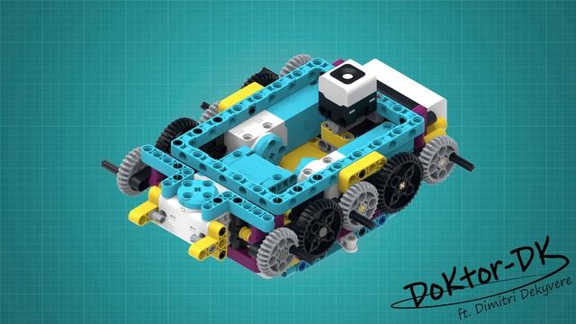 "Скорпион". Инструкция по сборке. Ч.1. / The "Scorpio". Building instruction. P.1. LEGO Spike Prime смотреть онлайн