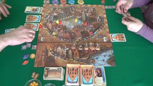 193 Брюгге плюс дополнение Город на Звине 1/2 часть играем в настольную игру