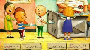 David Goes to School - Animated Read Aloud Book for Kids