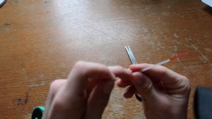 Как оснастить зимнюю удочку балалайку