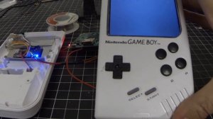 GameBoyPi3 Step 30 Power on test