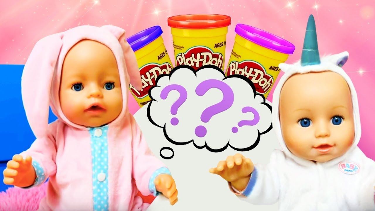 Cooking Play Doh Breakfast for Baby Dolls: Baby Doll Videos for Kids смотреть онлайн