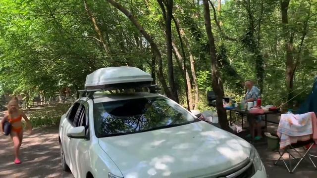 Озеро Абрау Дюрсо, авто пробег, палатка, кемпинг, рассвет, рыбалка! смотреть онлайн