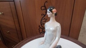 Фарфоровые статуэтки Киевского завода времен СССР и Royal Dux Bohemia #винтаж #фарфор