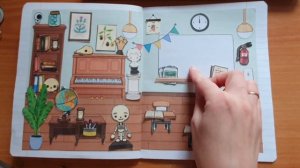 Настольная игра Тока Бока  Школа,  бумажная игра