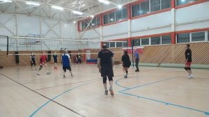 тренировка по волейболу