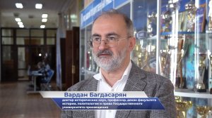 Вардан Багдасарян – о презентации цикла книг в ЯрГУ