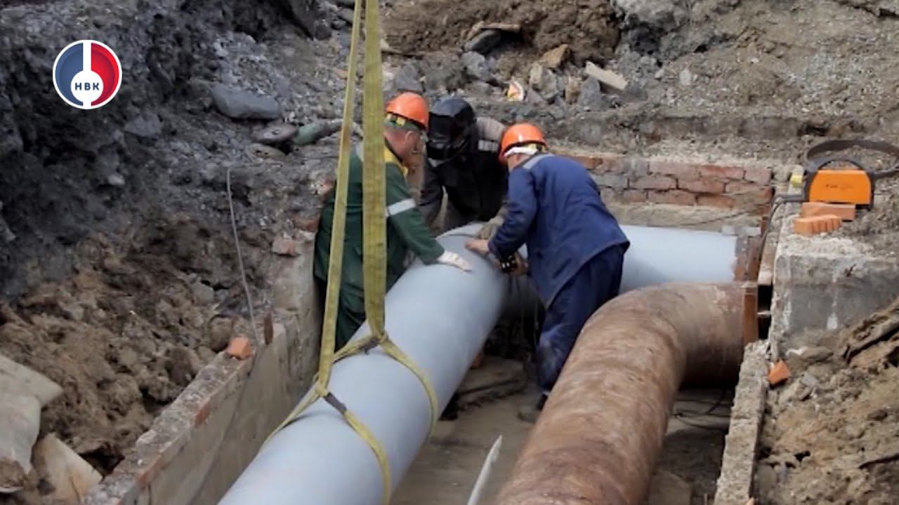 Ремонт тепловых сетей в самом разгаре
